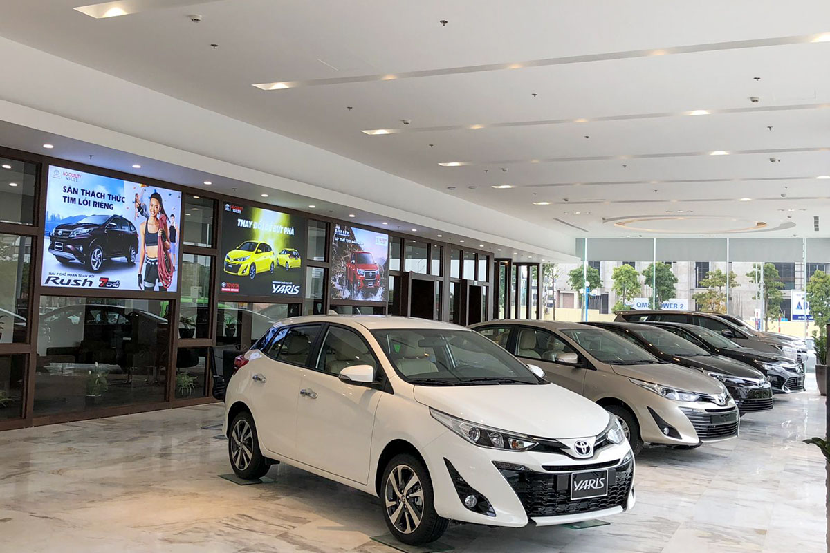 10 đại lý của Toyota sẽ tạm thời đóng của phòng trưng bày và xưởng dịch vụ.