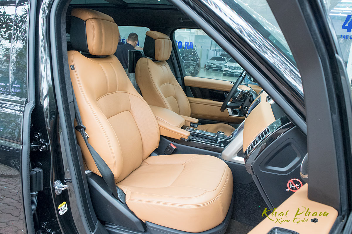 Ảnh chụp ghế phụ xe Range Rover Autobiography LWB 