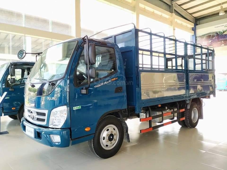 Thaco Ollin 345 25 tấn cũ giá rẻ thùng kín đời 2017 TPHCM