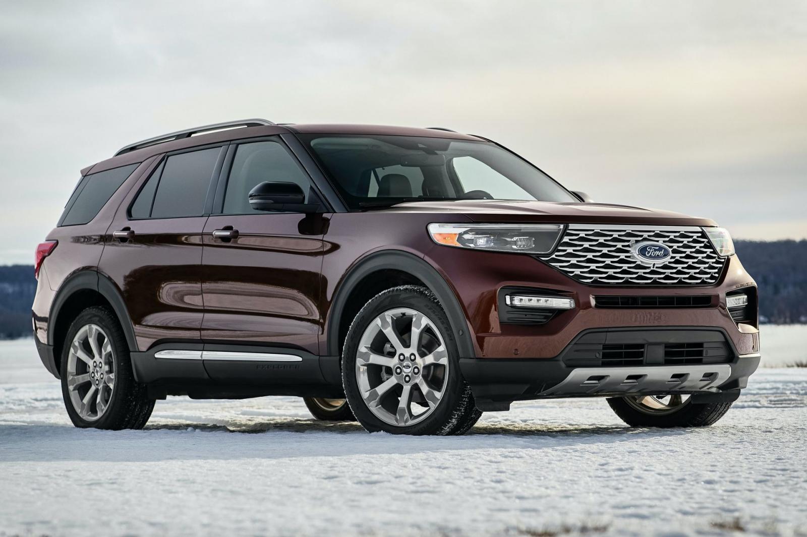 Ford Explorer Platinum 2020 bản Mỹ.