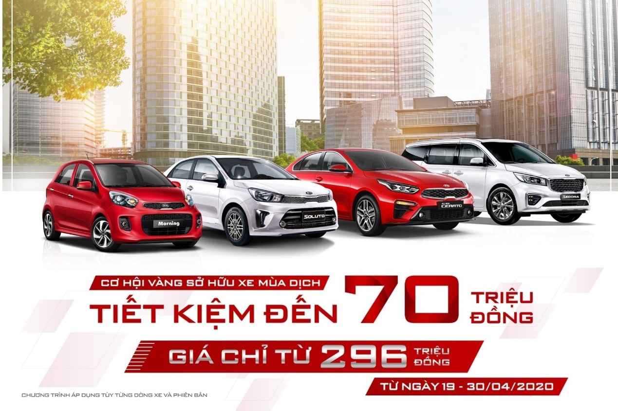 Cơ hội mua xe Kia ưu đãi lên tới 70 triệu đồng từ 19/04-30/04 1