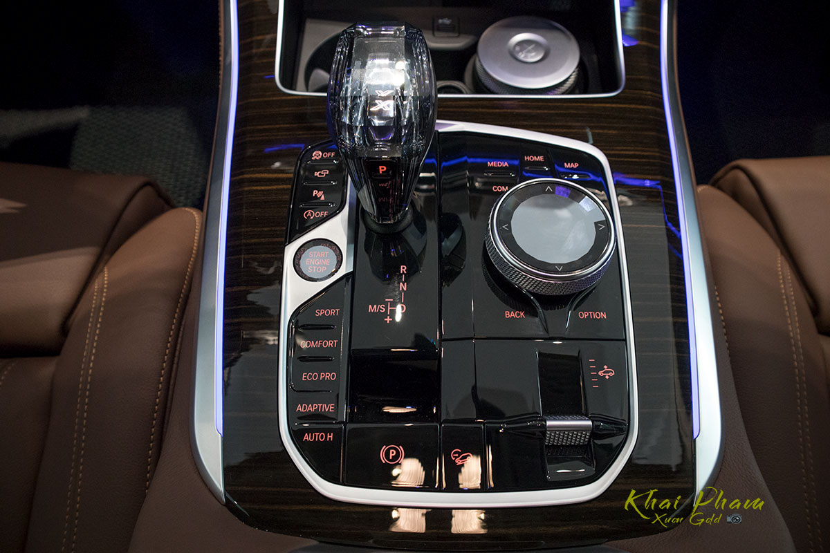 Ảnh cần số pha lê xe BMW X5 xDrive40i 2020