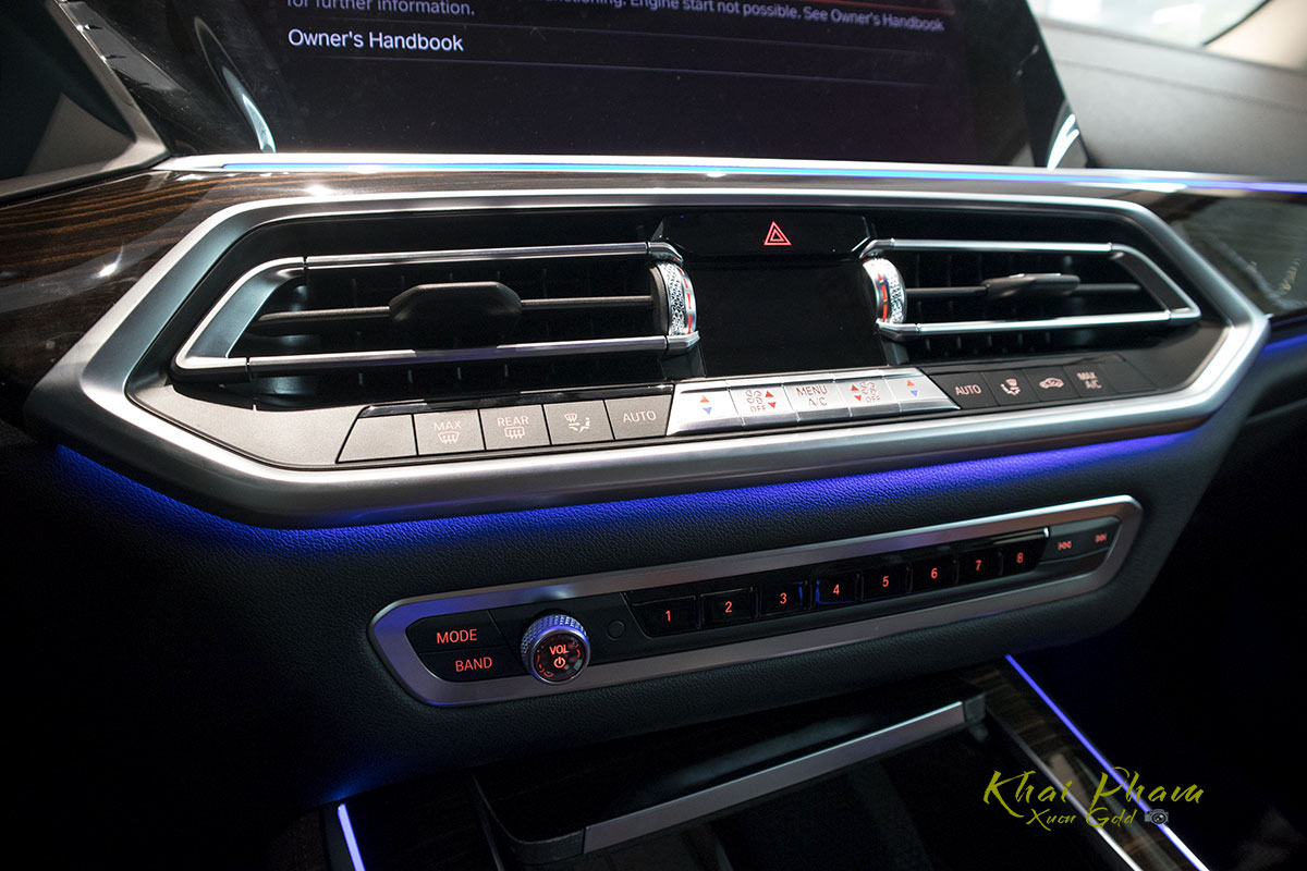 Ảnh điều hoà xe BMW X5 xDrive40i 2020