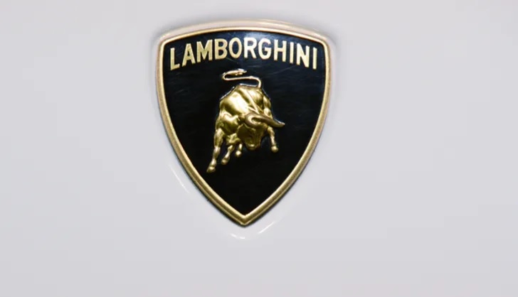 Logo xe ô tô Lamborghini bò tót ấn tượng.