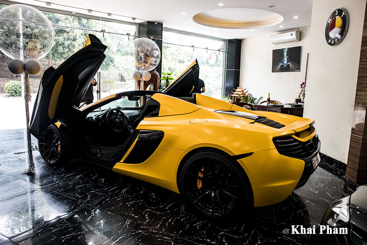 Ảnh chi tiết xe McLaren 650S Spider từng của Minh Nhựa với hàng loạt chi tiết mới 9 Ảnh thân xe McLaren 650S Spider từng của Minh Nhựa