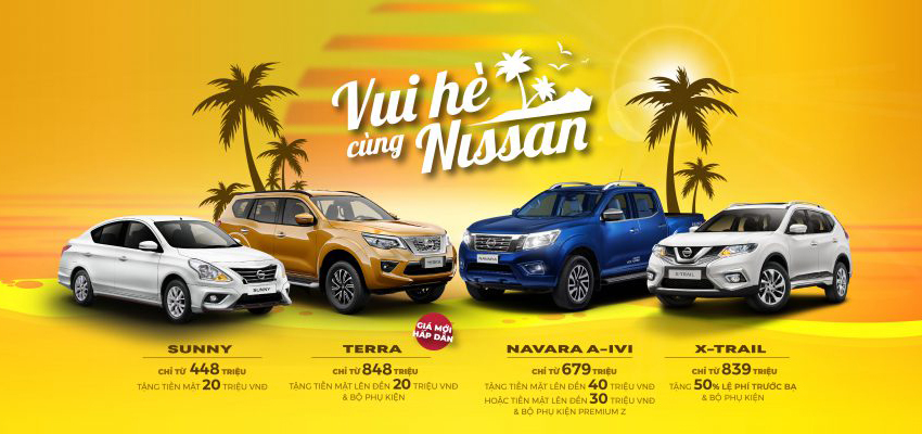 Nissan Việt Nam tung ưu đãi hấp dẫn đón hè 2020 1