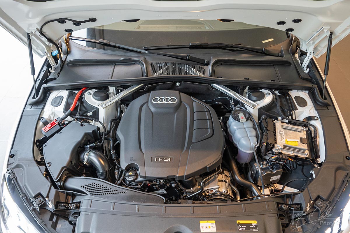 Động cơ I-4 2.0 TFSI dành cho Audi A4 2020.