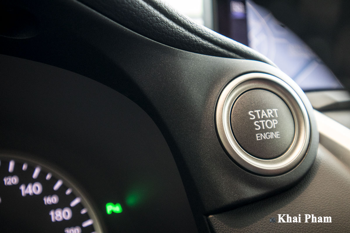 Ảnh nút bấm khởi động xe Lexus NX 300 2020 sa