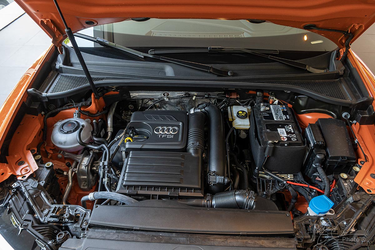 Đánh giá xe Audi Q3 2020: Động cơ 1.4 TFSI công suất 150 hp, mô-men xoắn 250 Nm.