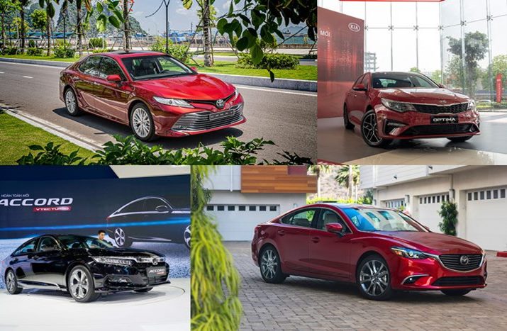 Phân khúc Sedan hạng D tháng 4/2020: Toyota Camry dẫn đầu! 1