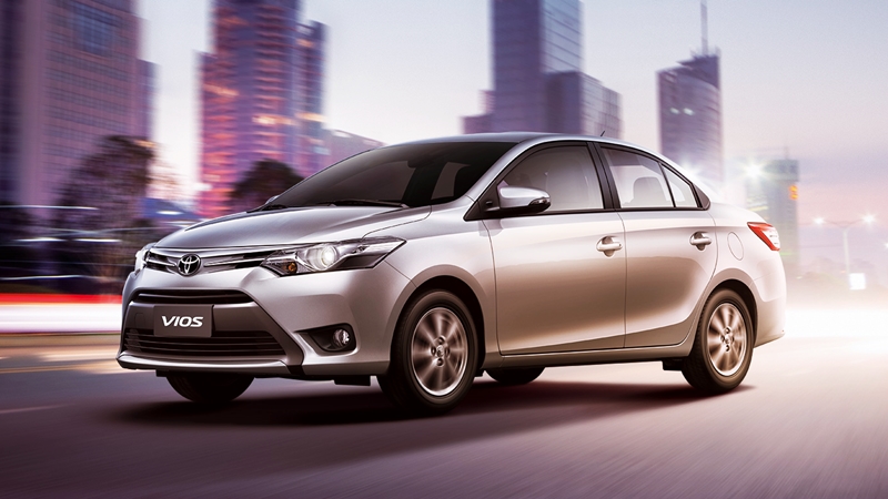 Ngoại thất xe Toyota Vios 2017 Ngoại thất xe Toyota Vios 2017