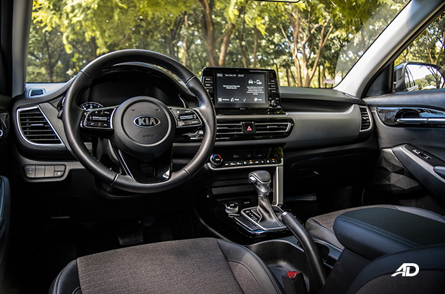 Nội thất Kia Seltos bản dành cho Philippines...