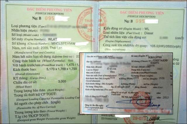 Mua bán ô tô cũ cần chuẩn bị giấy tờ gì