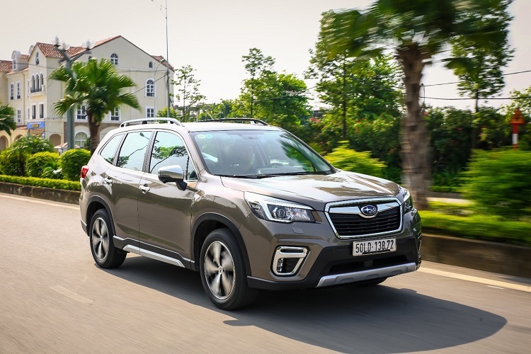 Doanh số xe Subaru tăng trưởng mạnh nhất về mảng sản xuất nội địa.