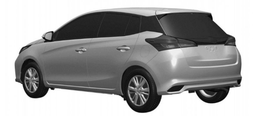 Toyota Yaris 2021 facelift với thân hình quen thuộc.