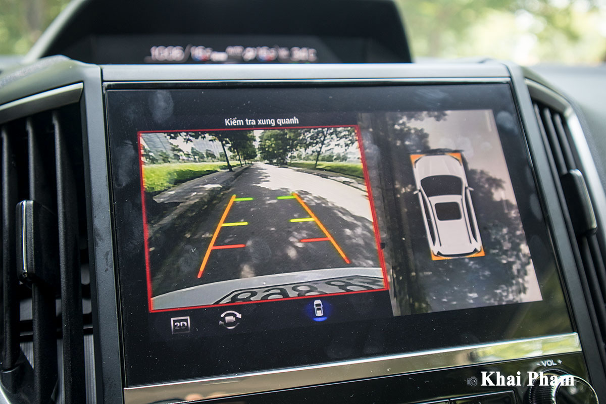 Ảnh màn hình camera xe Subaru Forester GT Edition 2020