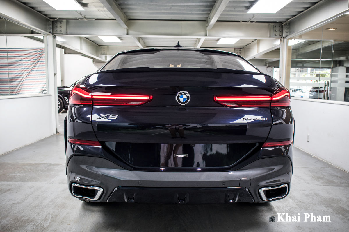 Ảnh đuôi xe BMW X6 2020
