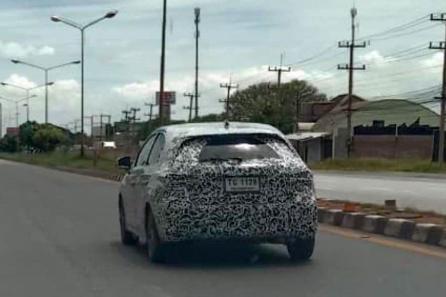 Honda City hatchback lộ diện chạy thử tại Thái Lan a2