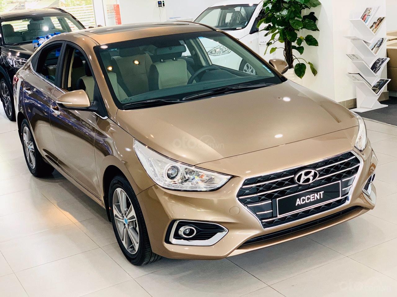 Xe Hyundai Accent 14 AT 2018  Vàng Cát