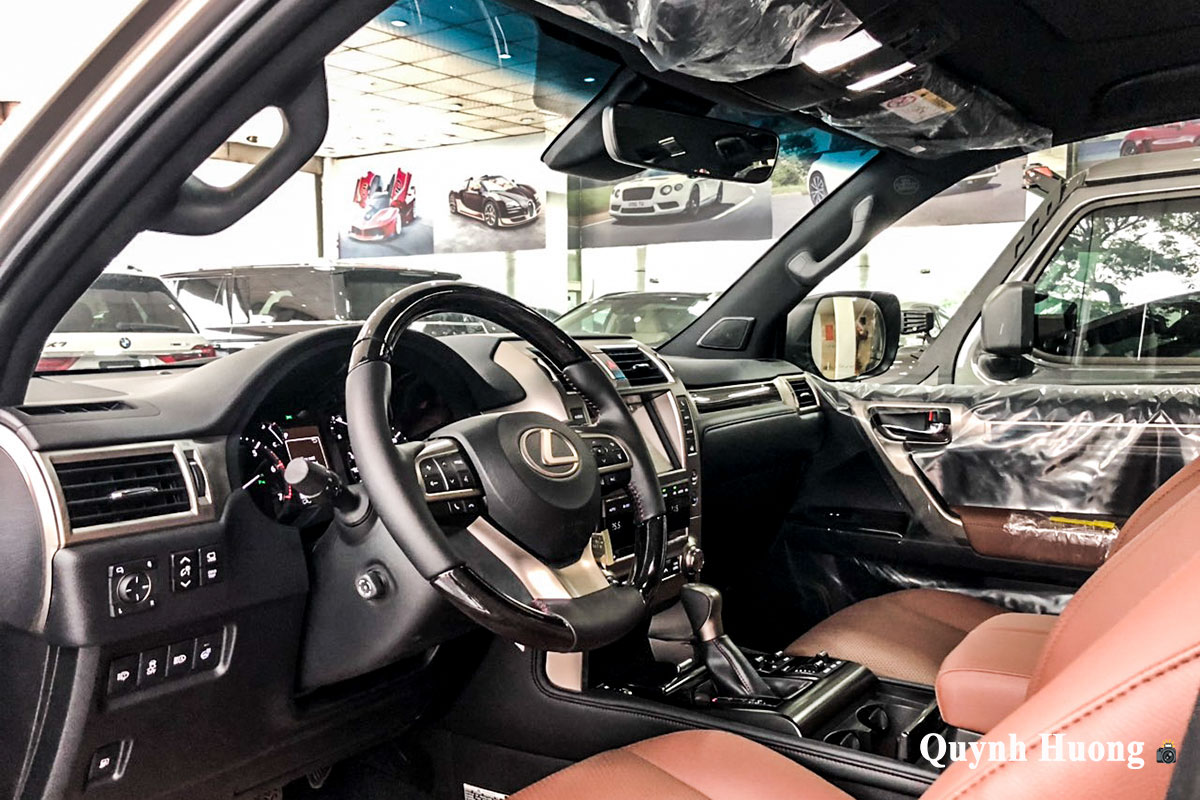 Chi tiết xe Lexus GX 460 2020 nhập Trung Đông tại Việt Nam 23 Ảnh vô-lăng xe Lexus GX 460 2020