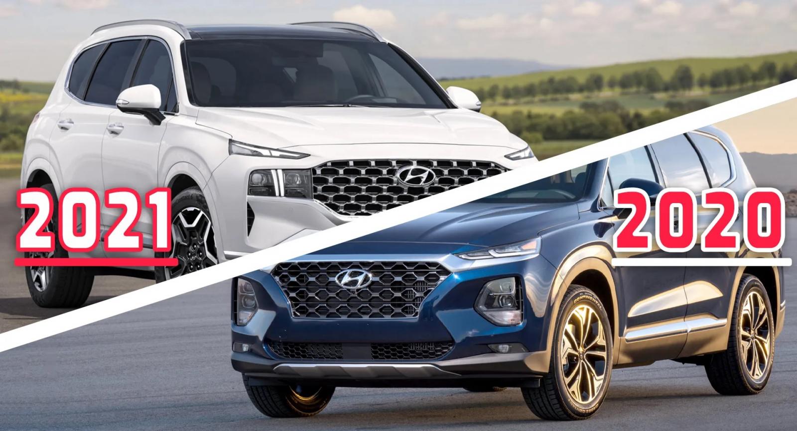 Hyundai Santa Fe 2021 facelift mới có gì hấp dẫn, đáng xuống tiền ?