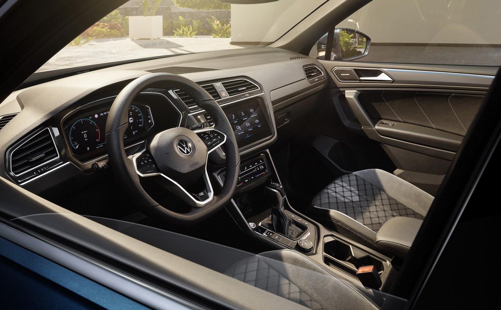 Khoang nội thất Volkswagen Tiguan 2021 facelift nâng cấp mới ...
