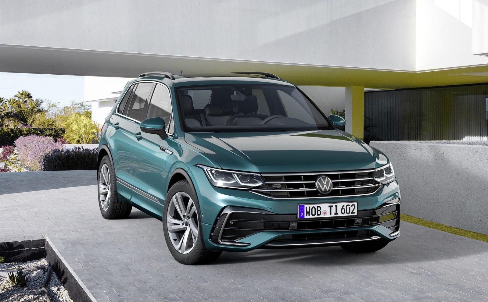 Volkswagen Tiguan 2021 facelift nâng cấp mới chính thức ra mắt...