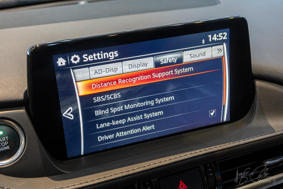 Đánh giá xe Mazda 6 2020: Hệ thống an toàn.