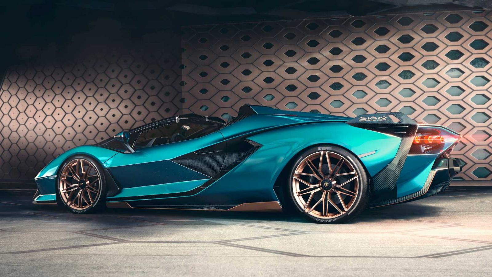 Siêu Xe Thể Thao Mui Trần Lamborghini Sián Roadster Trình Làng Với Số Lượng Có Hạn 7736