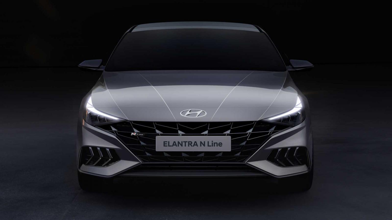 Hyundai Elantra N Line 2021 đẹp mắt.