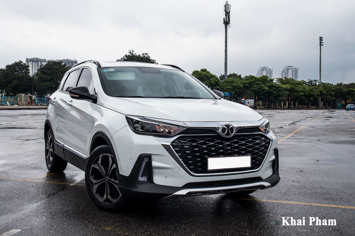 Baic X55 2020 giá rẻ hơn Toyota Vios, nhưng cạnh tranh với Hyundai Tucson, Mazda CX-5 34 Ảnh trước đầu xe Baic X55 2020