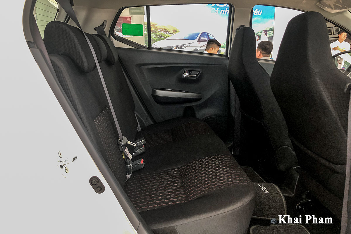 Ảnh ghế sau xe Toyota Wigo 2020 