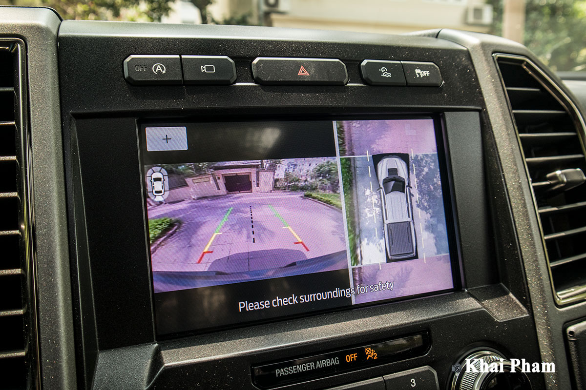 Ảnh Camera 360 độ xe Ford F-150 Raptor 2020
