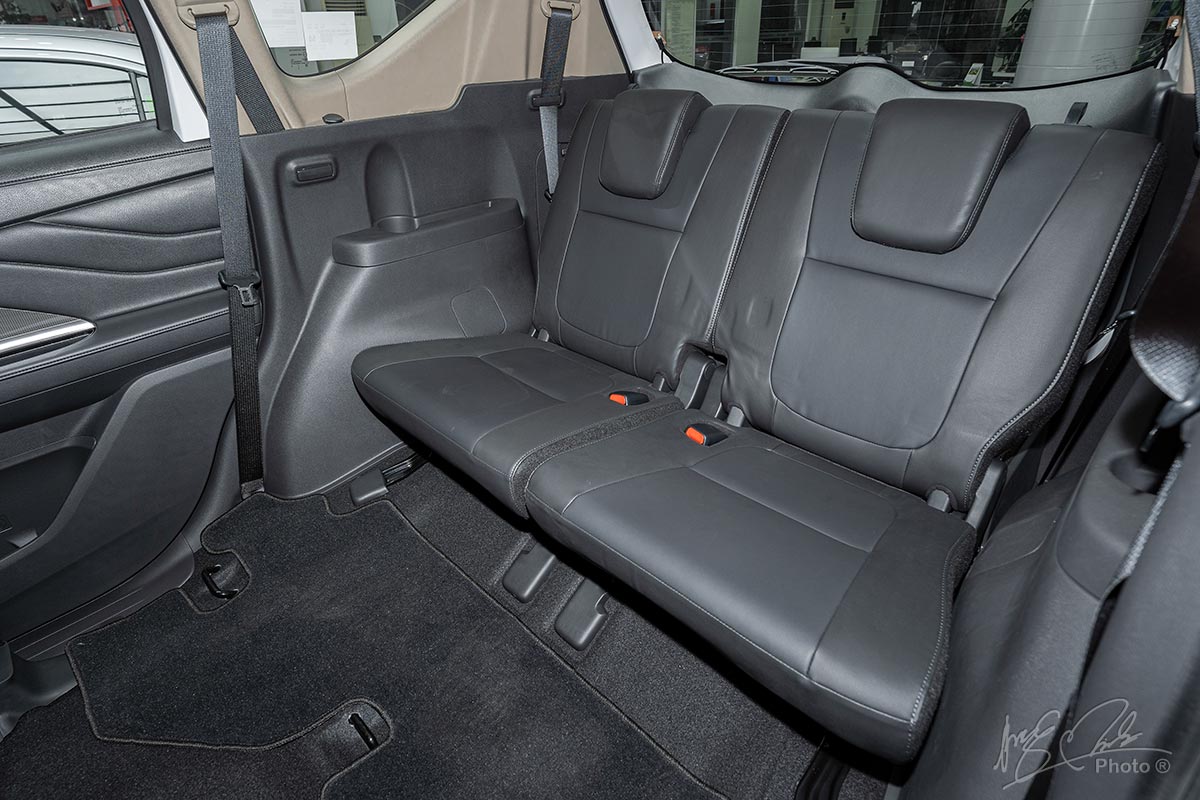 Đánh giá xe Mitsubishi Xpander 2020: Hàng ghế 3 chia theo tỉ lệ 50:50.