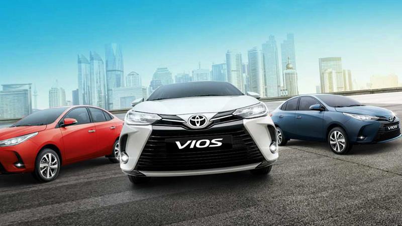 Toyota Vios 2021 ra mắt với giá tăng nhẹ.