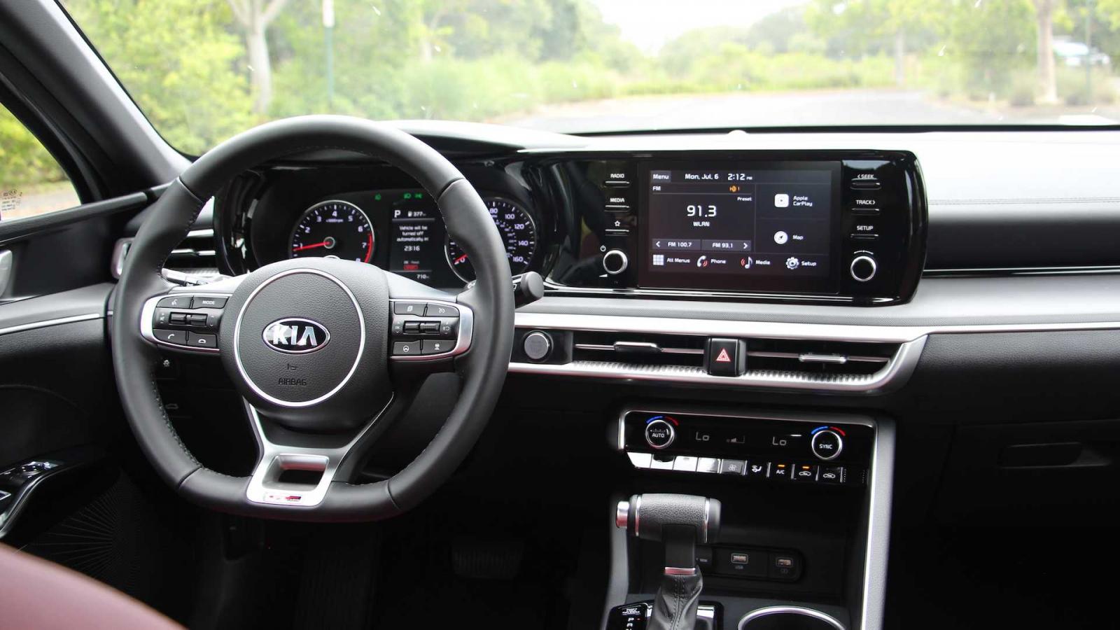 Kia K5 2021 trang bị hiện đại Kia K5 2021 trang bị hiện đại.