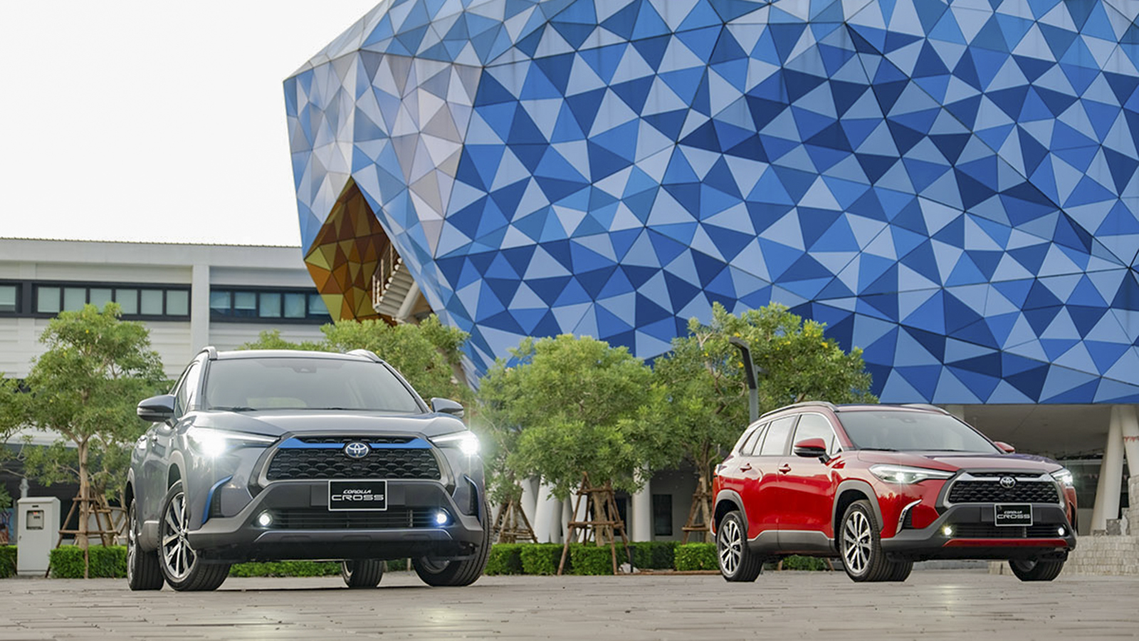 So sánh xe Toyota Corolla Cross 2020 và Honda CR-V 2020: Đầu xe Toyota Corolla Cross 2020 Ảnh đầu xe Toyota Corolla Cross 2020