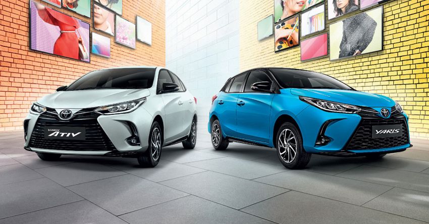 Toyota Yaris 2020 facelift chào giá 400 triệu tại Thái.
