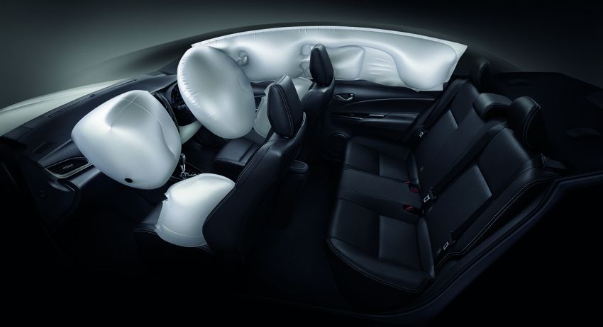 Toyota Yaris 2020 facelift và Ativ nâng cao độ an toàn sẵn có.