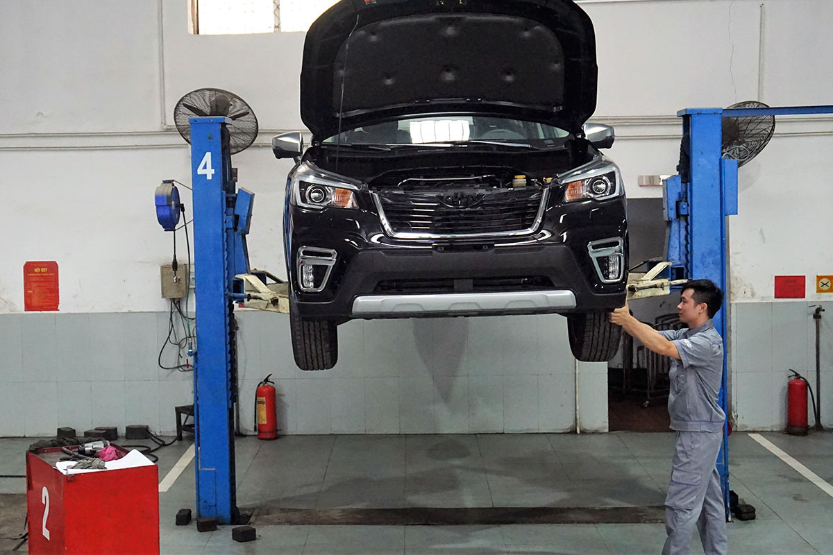 Xưởng sửa chữa của Subaru Giải Phóng