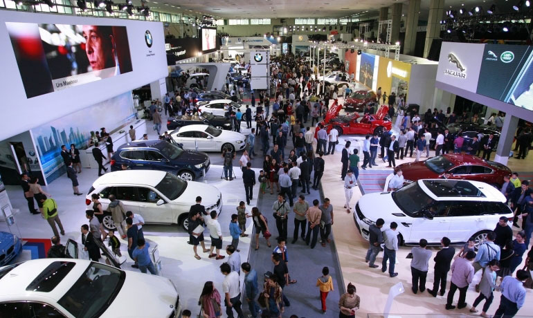 Toàn thị trường ô tô Việt sụt giảm trong tháng 8.