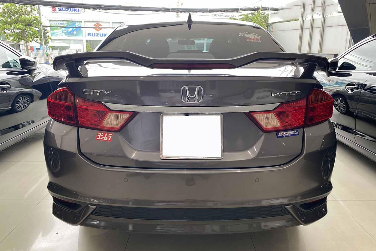Thiết kế đuôi xe Honda City TOP 2018 Thiết kế đuôi xe Honda City TOP 2018 1