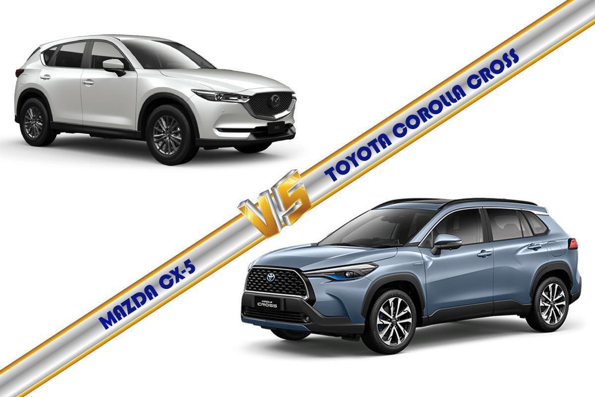 So sánh xe Toyota Corolla Cross 2020 và Mazda CX-5 2020: "Tân binh" hay "lão làng" a1