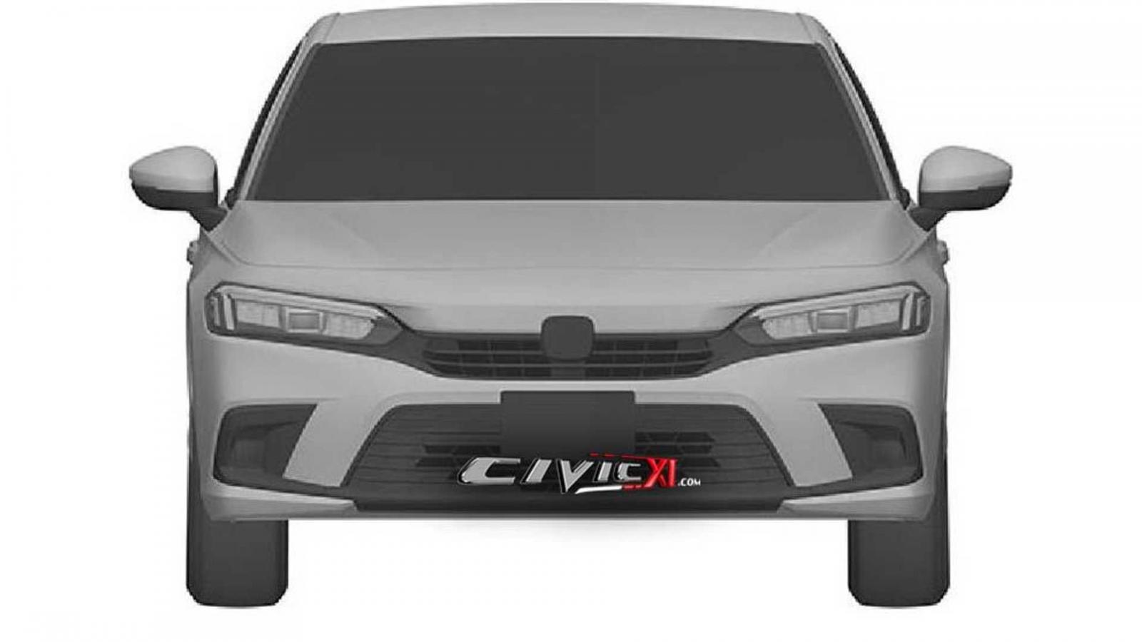 Honda Civic 2021 hatchback tút tát nhẹ.