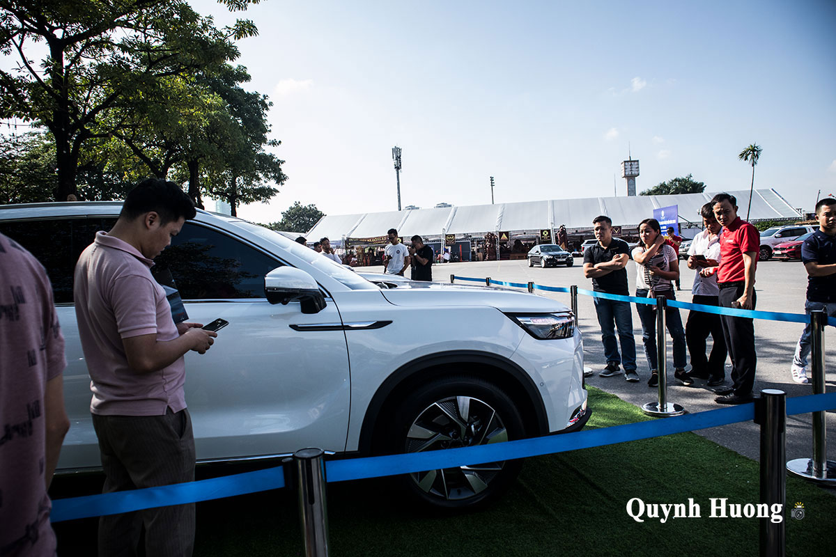Baic Beijing X7 trưng bày, thu hút lượng khách hàng lớn, nên quên định kiến xe Tàu a5