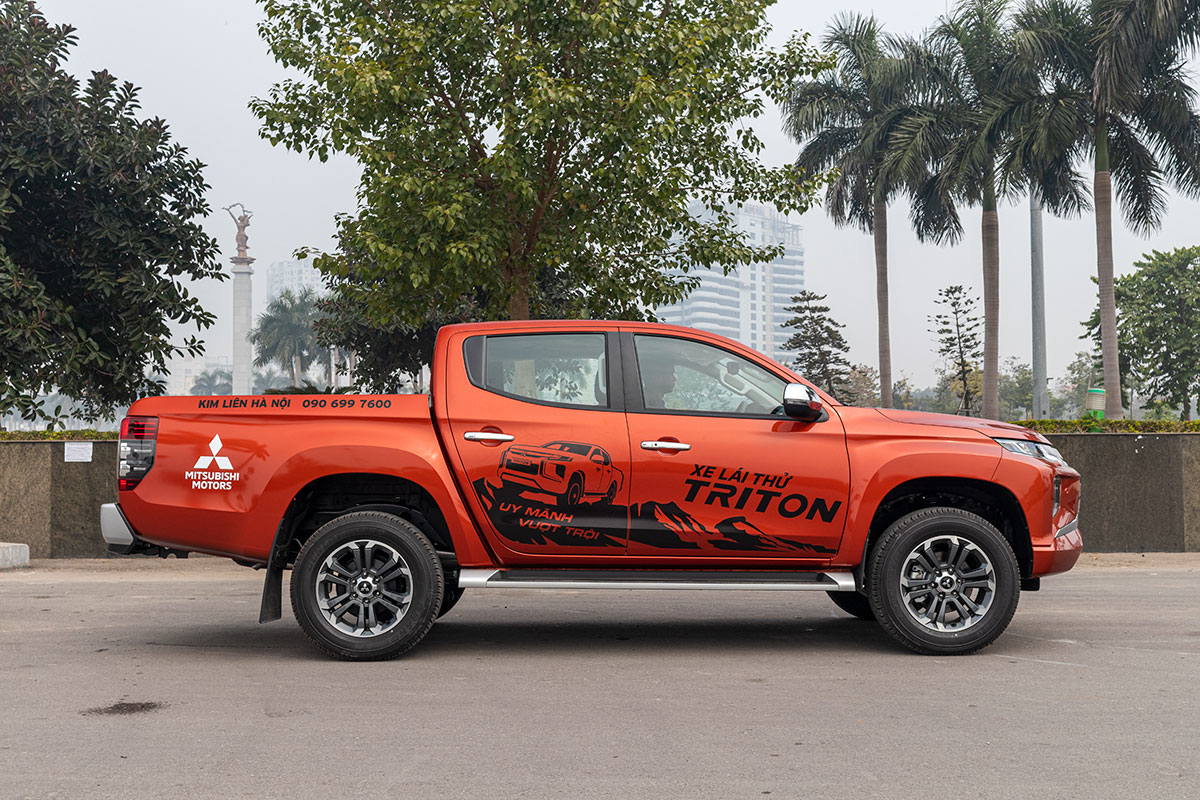 Thiết kế thân xe Mitsubishi Triton 1