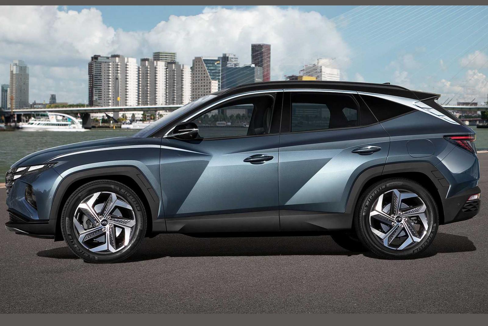 Đánh giá xe Hyundai Tucson 2021 về thiết kế thân xe - Ảnh 1.