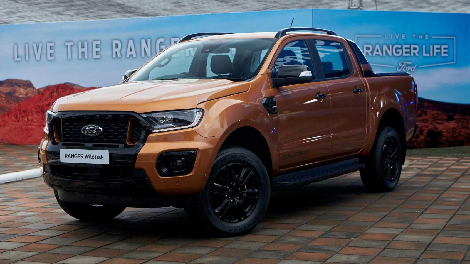 Ford Ranger 2021 facelift thêm biến thể mới.