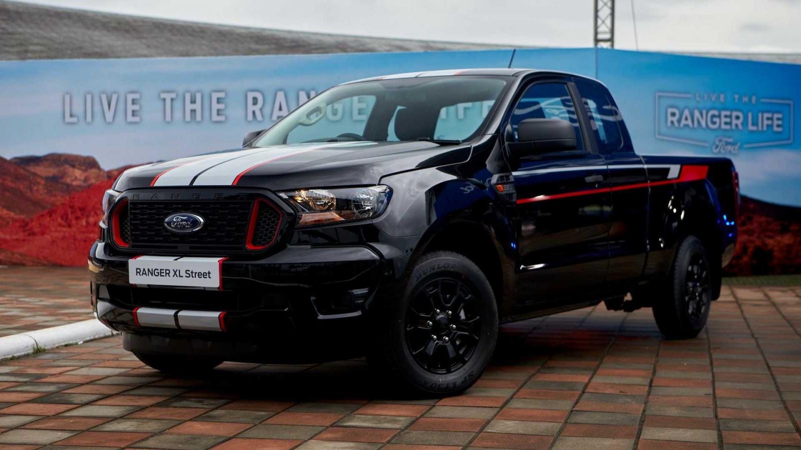 Ford Ranger 2021 facelift bản XL Street cực ngầu.