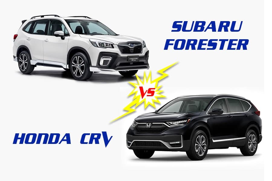 So Sanh Xe Honda Cr V Va Subaru Forester Hai Cuv Ngập Tran Cong Nghệ Tại Việt Nam